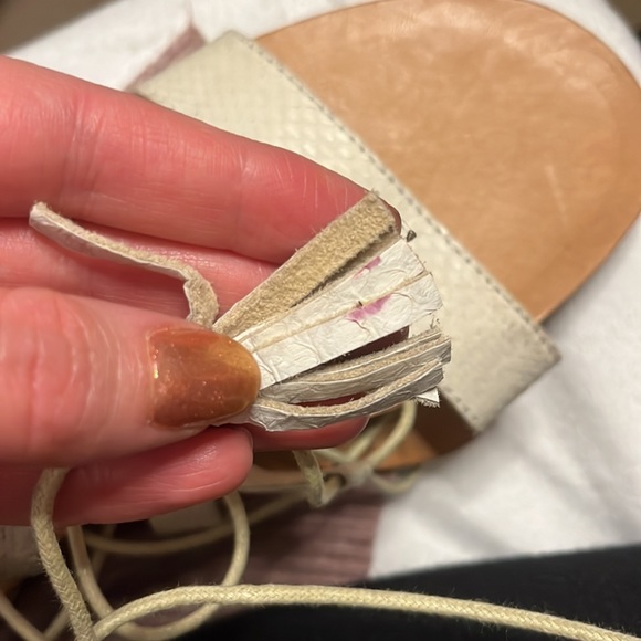 NWOT l space by coco belle lace up sandals - Picture 9 of 9